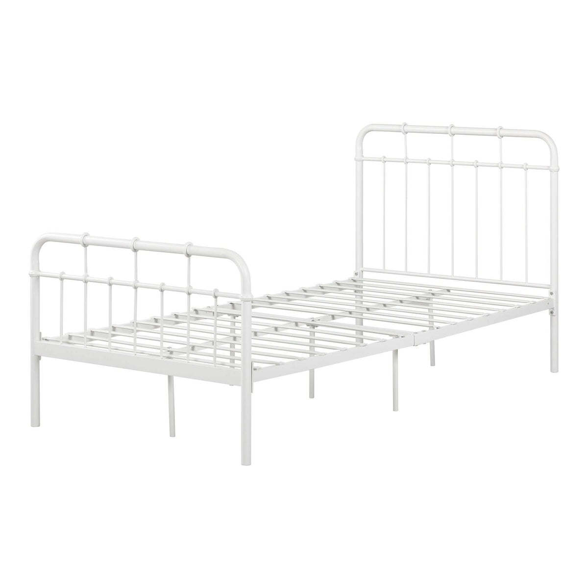 Black Twin Metal Complete Bed X3216