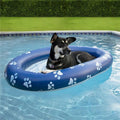 Dog Pool Float and Lounger, Blue T372943