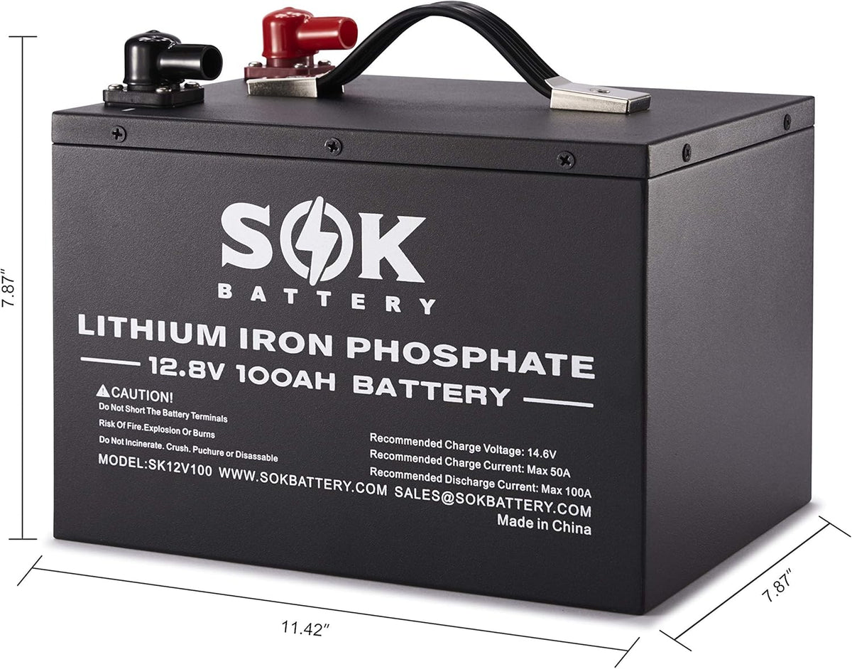 100Ah 12V LiFePO4 Deep Cycle Battery G807749