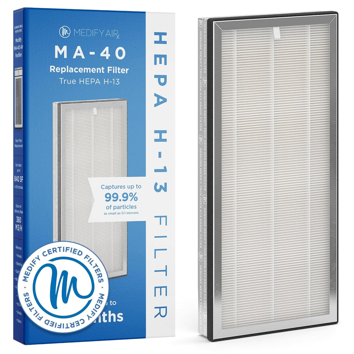 1-Pack H13 HEPA Replacement Filter E7152