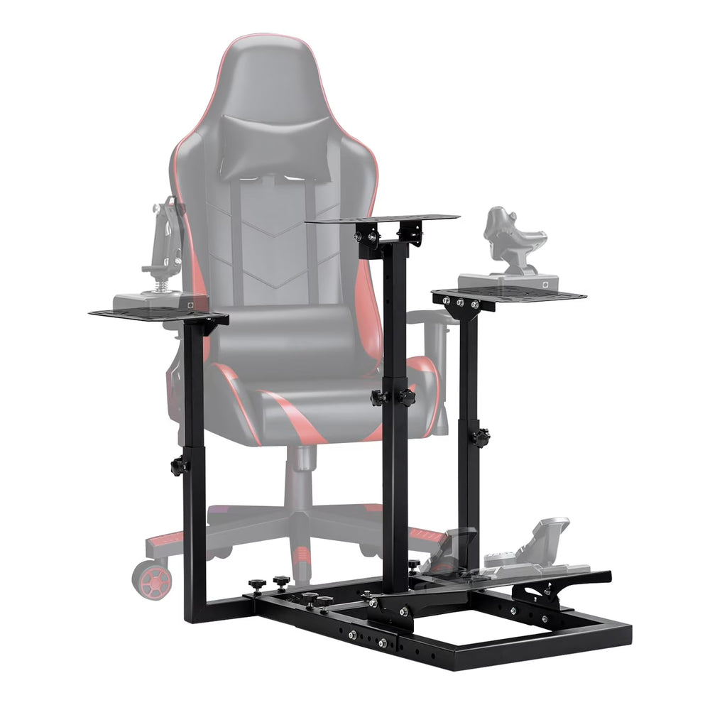 Flight Sim Stand with 3 Shift Lever Panels D169828