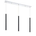 3 Light Island/Billiard LED Chrome F9396