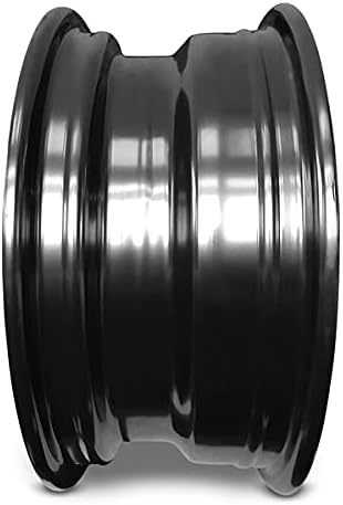 15 Inch 5 Lug Black Steel Wheel M377