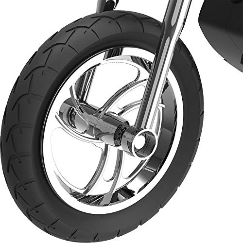 Single Speed Electric Bike with Pneumatic Tires & Chain Driven Motor P295