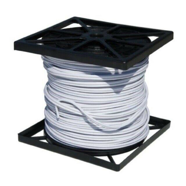 RG59 Siamese Cable with 18/2 Power and 24/2 Data 500-Feet White B966997