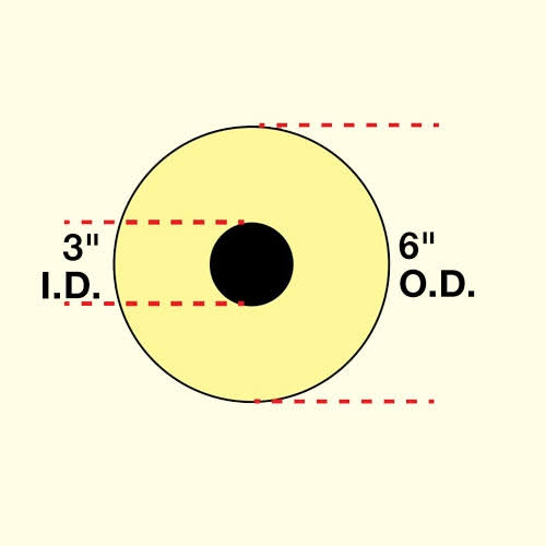 1.5x22 Direct Thermal Label H9848