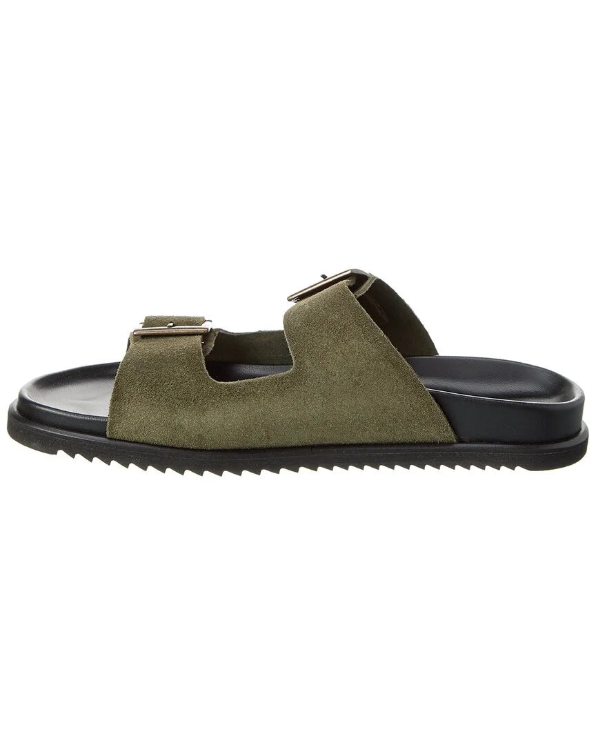 Green Suede Sandal G370