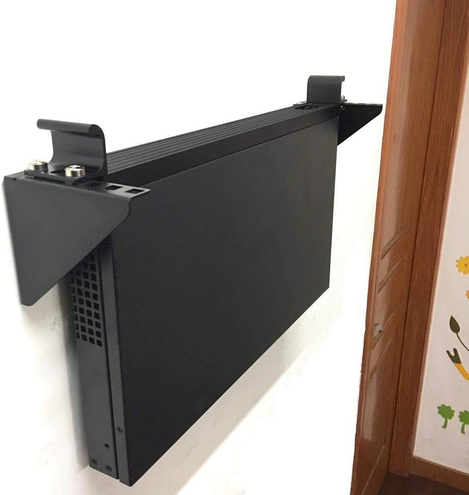 2U Light-Loading Foldable 19 Inches Cold Rolled Steel Vertical Wall Mount Rack M765