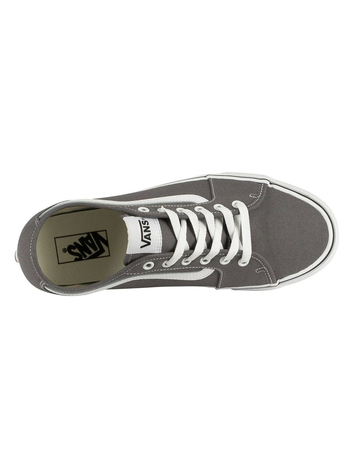 Grey Canvas Trainers Z4312