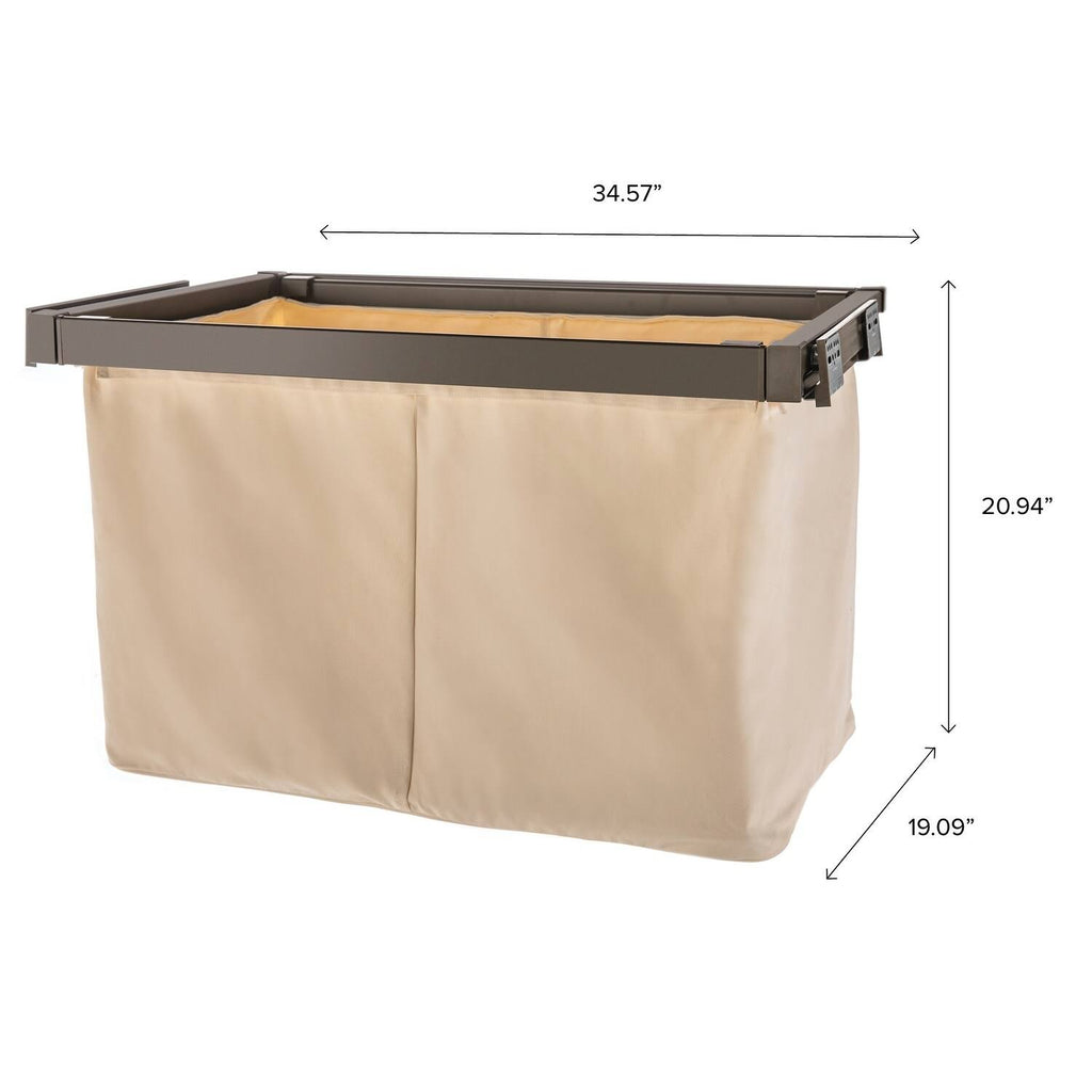 Pull-Out Laundry Hamper Basket U642259