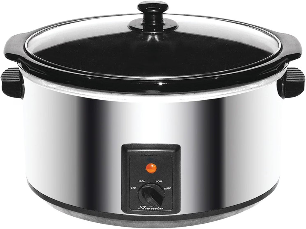 8 Quart Stainless Steel Slow Cooker X6844