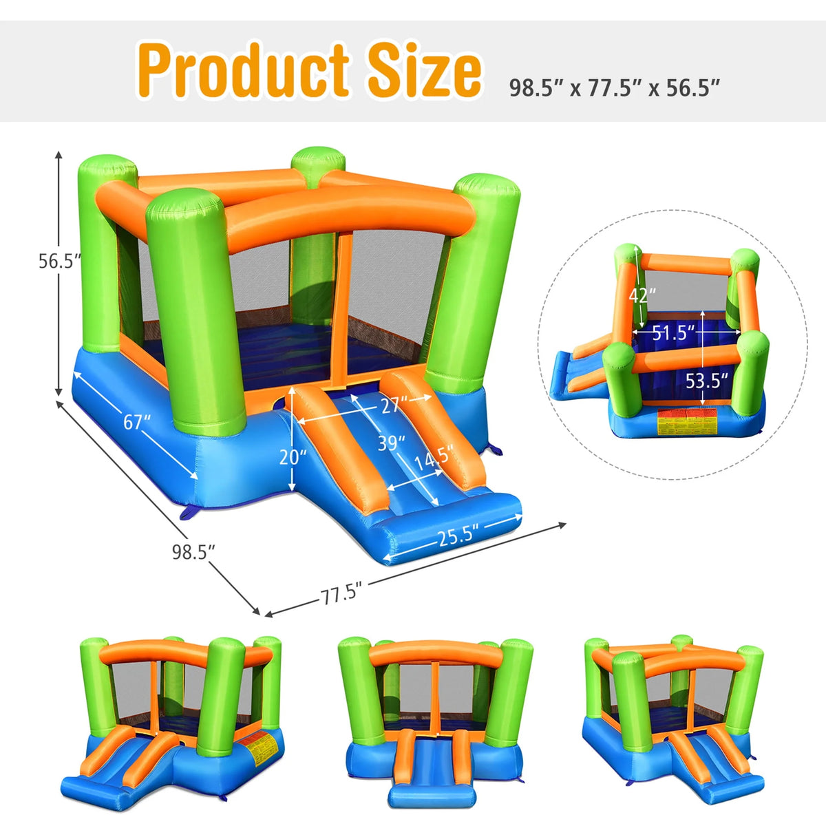 Inflatable Bounce House H84826