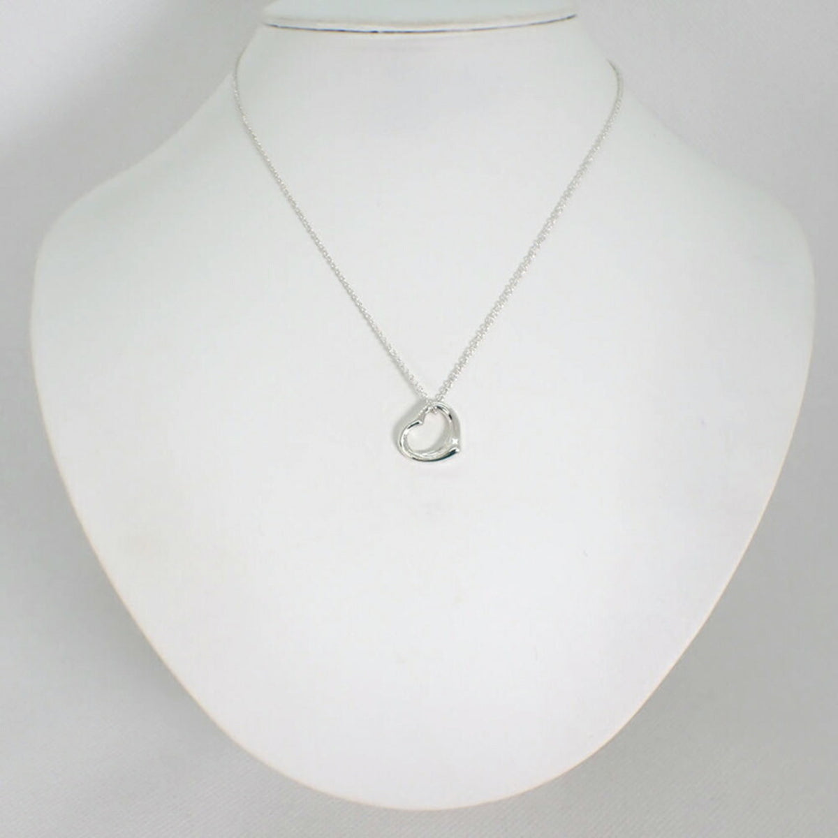 925 Open Heart Pendant Necklace K9050