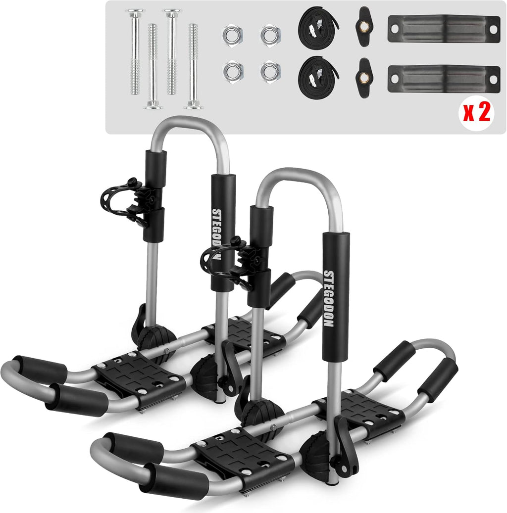 Foldable J-Bar Kayak Roof Rack 4-in-1 Carrier P316383
