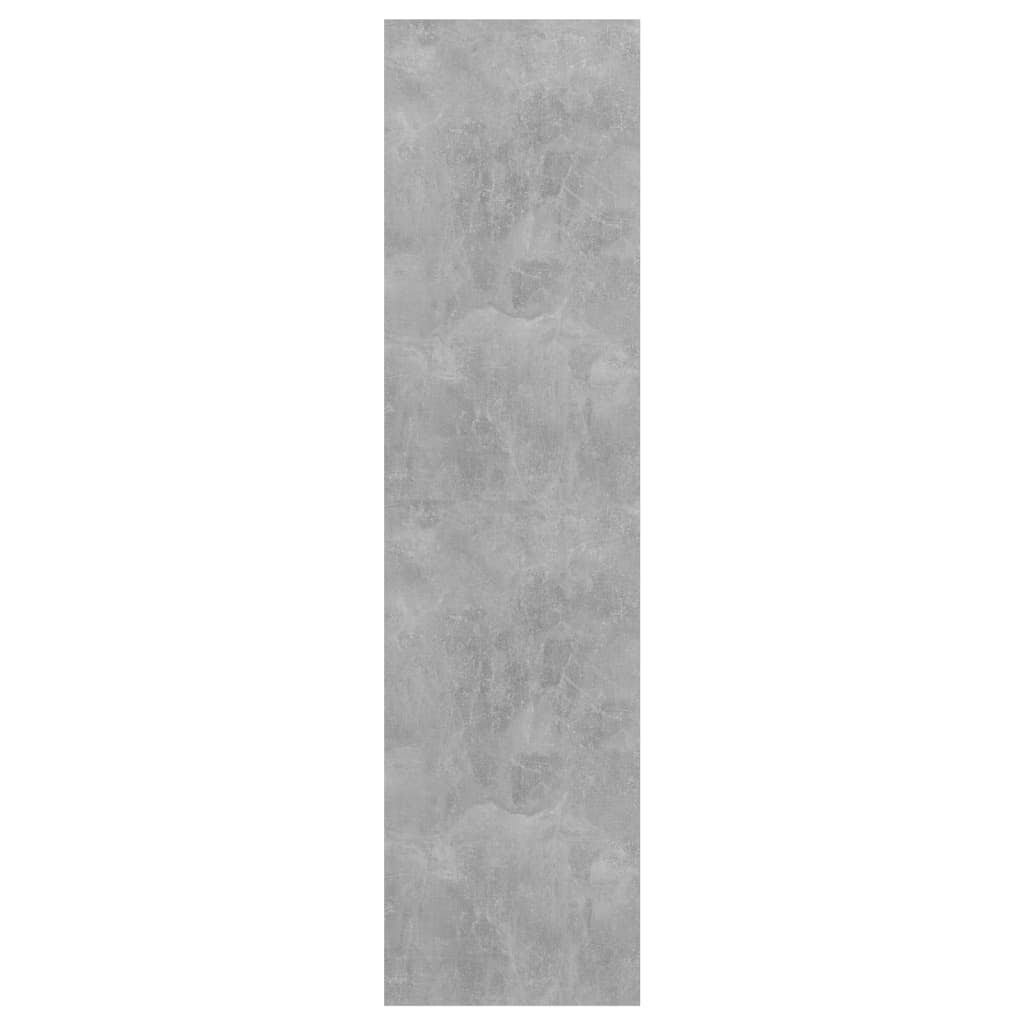 Concrete Gray Wall-Mounted TV Cabinet Chipboard W296540