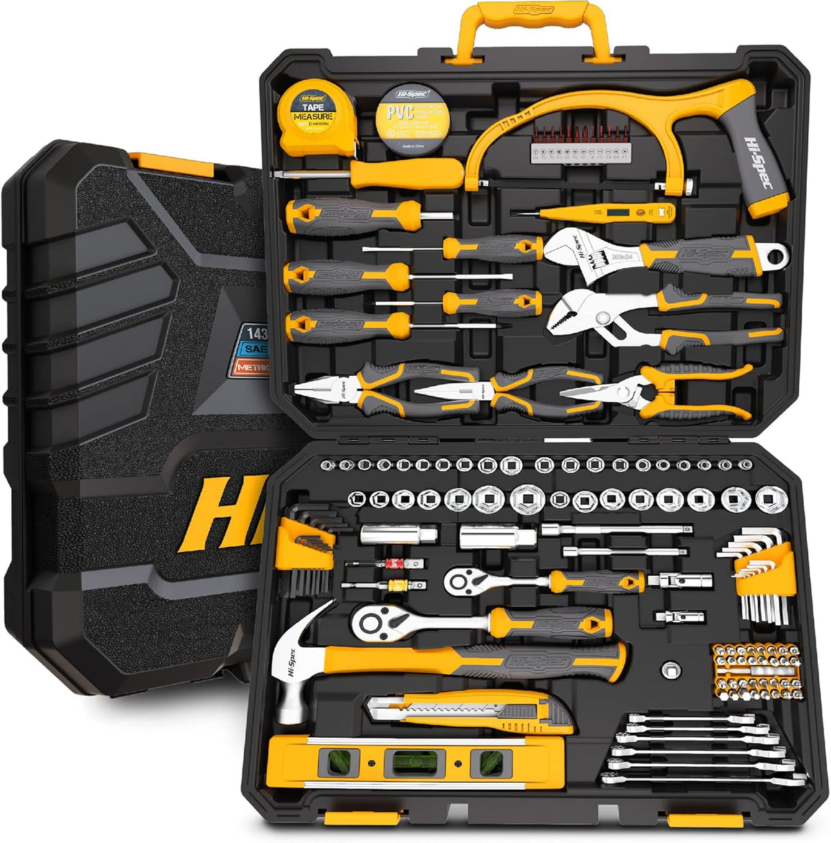 143 Piece Home & Garage Tool Kit Set L922
