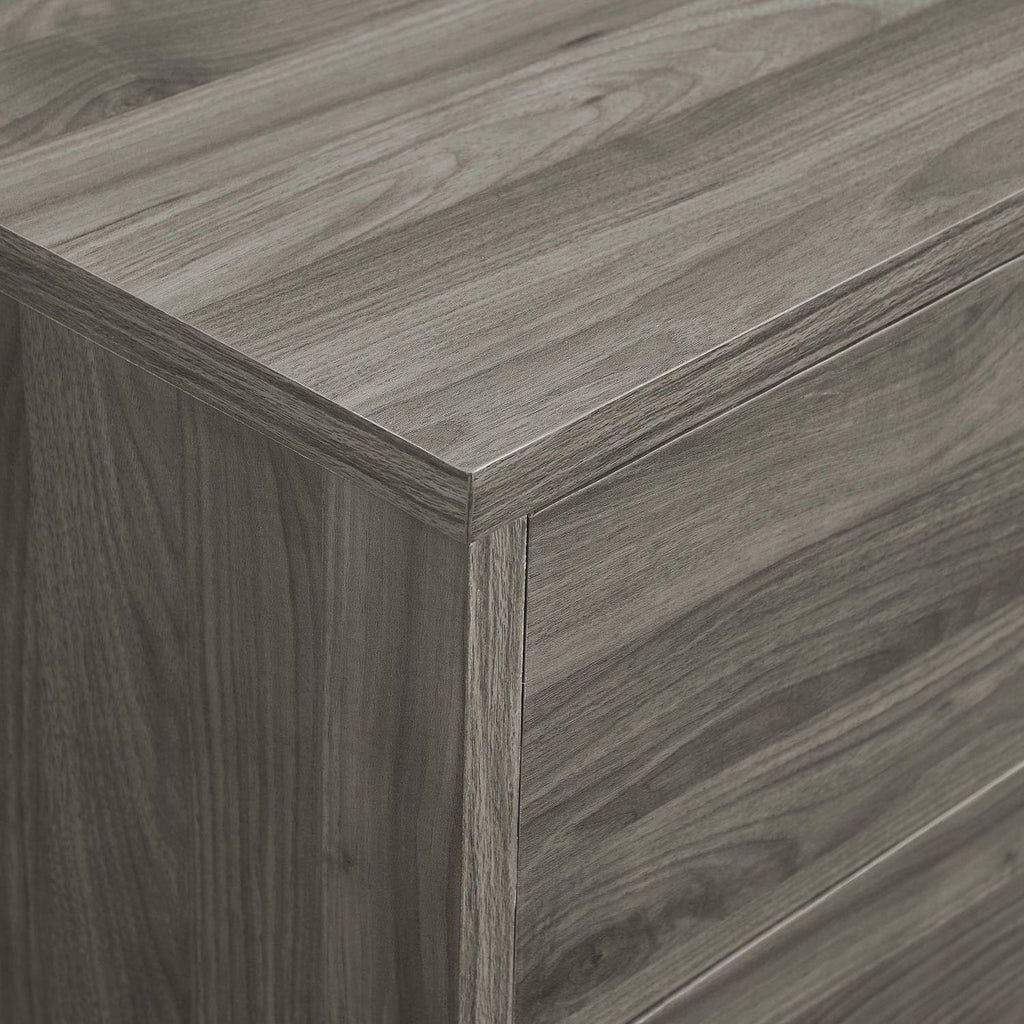 Mid-Century TV Console - Dark Walnut R6231