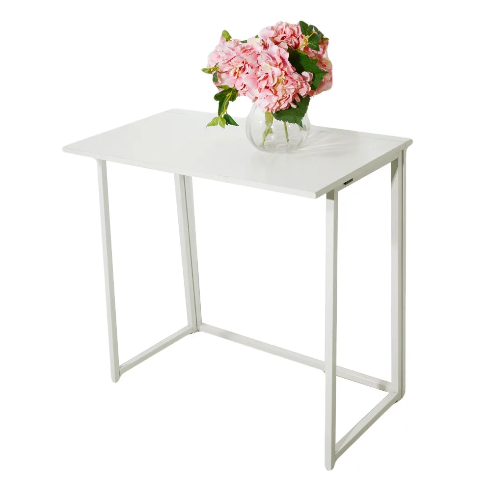 Collapsible Computer Desk White Y583996