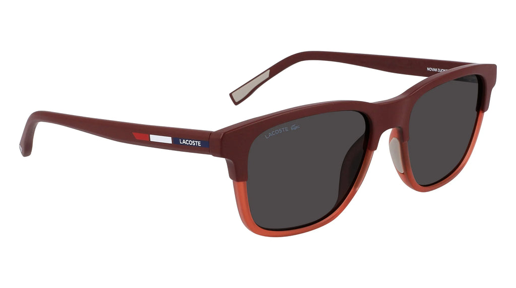 Matte Red Rectangle Sunglasses Q88068