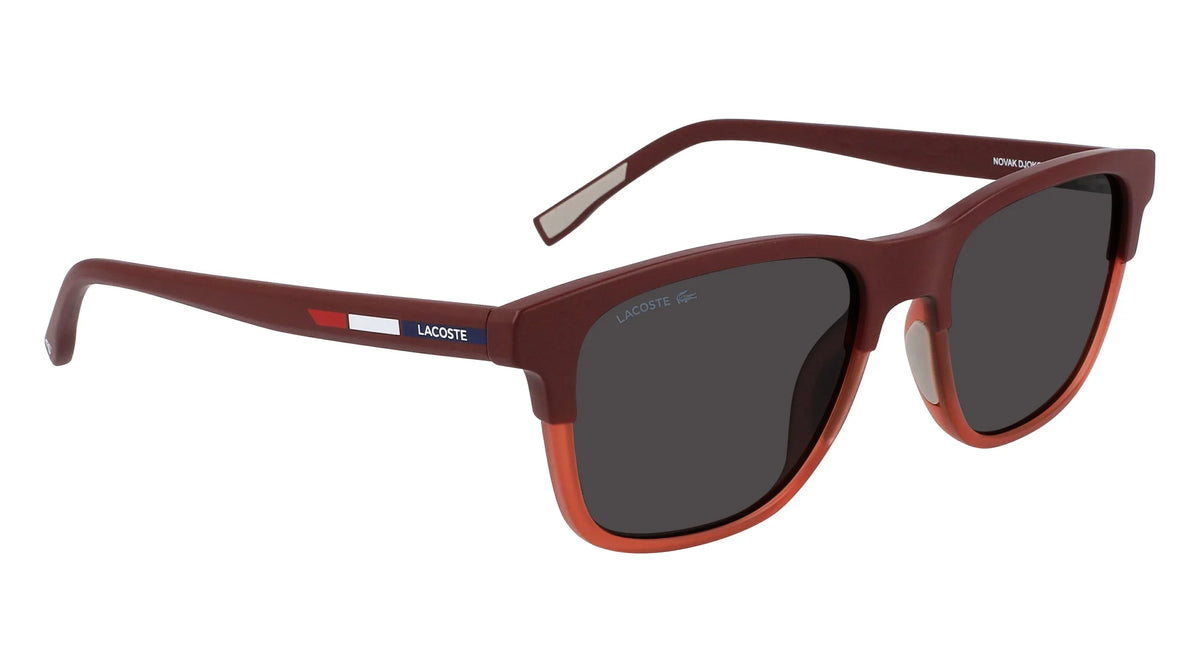 Matte Red Rectangle Sunglasses Q88068