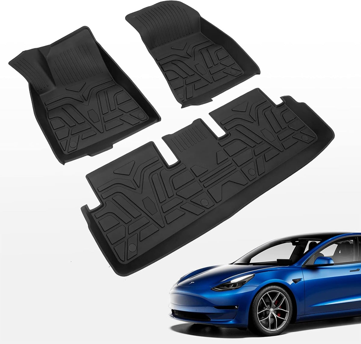 TPE Trunk Mats Set of 3 C474085