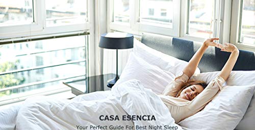 100% Egyptian Cotton King Size 4 Piece Bed Sheet Set White Stripe G402