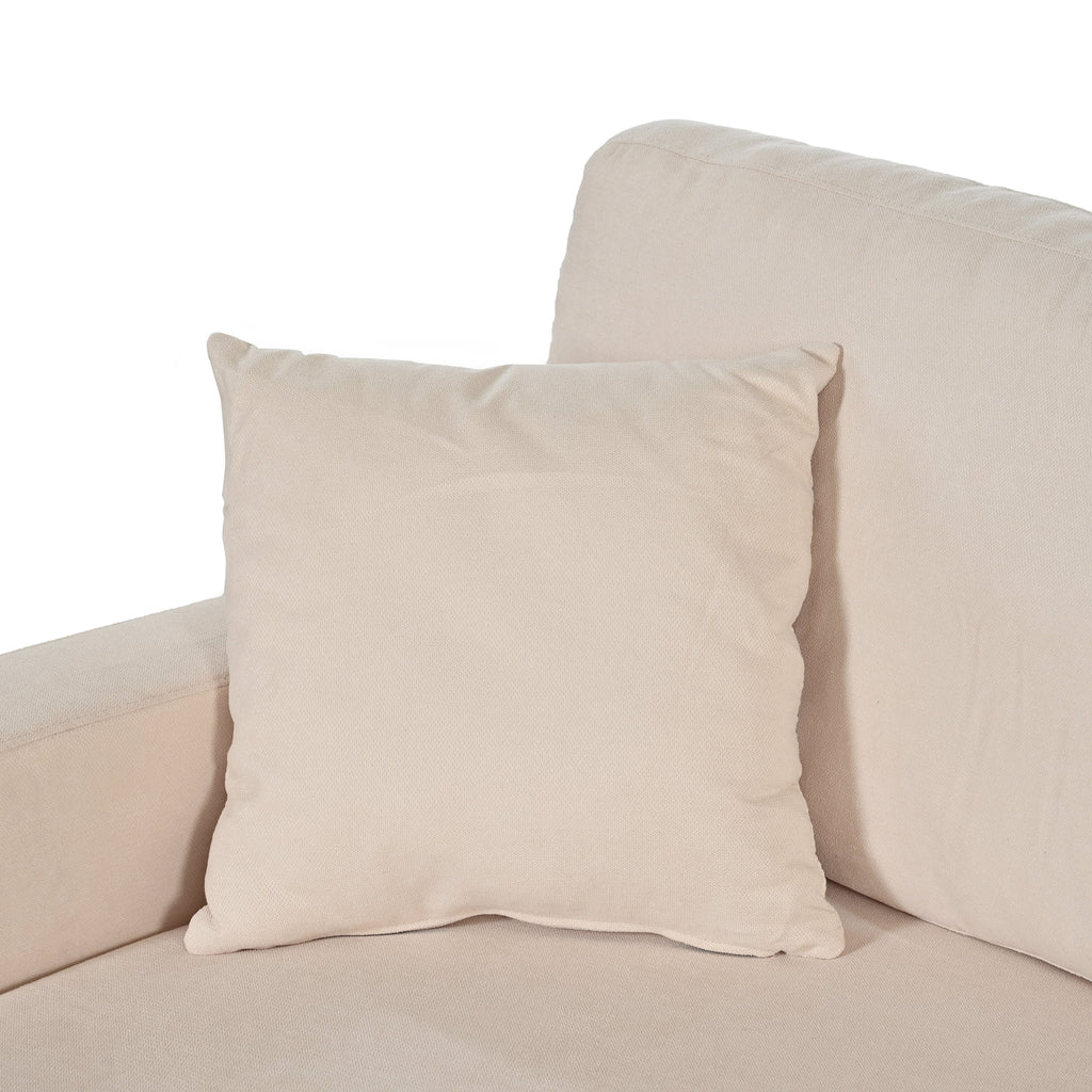 3 Seat Sofa with Removable Cushions and 2 Pillows C4527