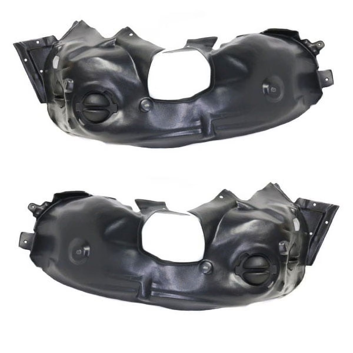 Front Splash Shield Inner Fender Liner Left Right Set Pair Q3364