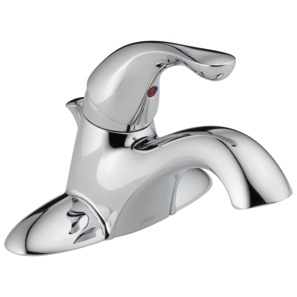 Single Handle Centerset Bathroom Faucet Chrome D443