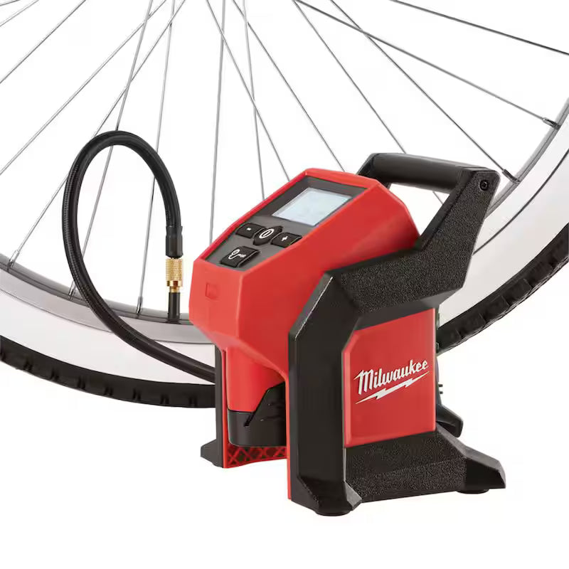 12-Volt Cordless Electric Inflator Kit with Battery Packs and Charger A44434