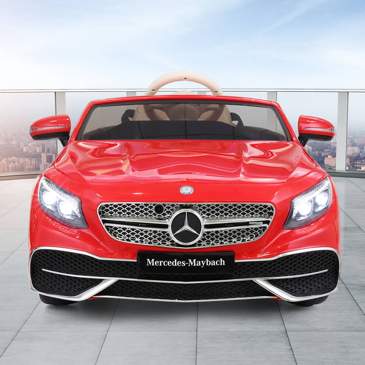12V Red Licensed Kids Ride on Electric Car with Remote Control J2014