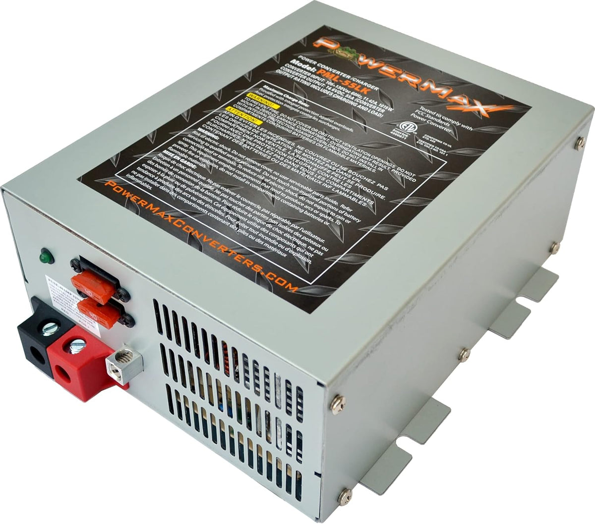 24 Volt 50 Amp Converter Charger with 3 Stage Automatic Smart Battery Charger T390