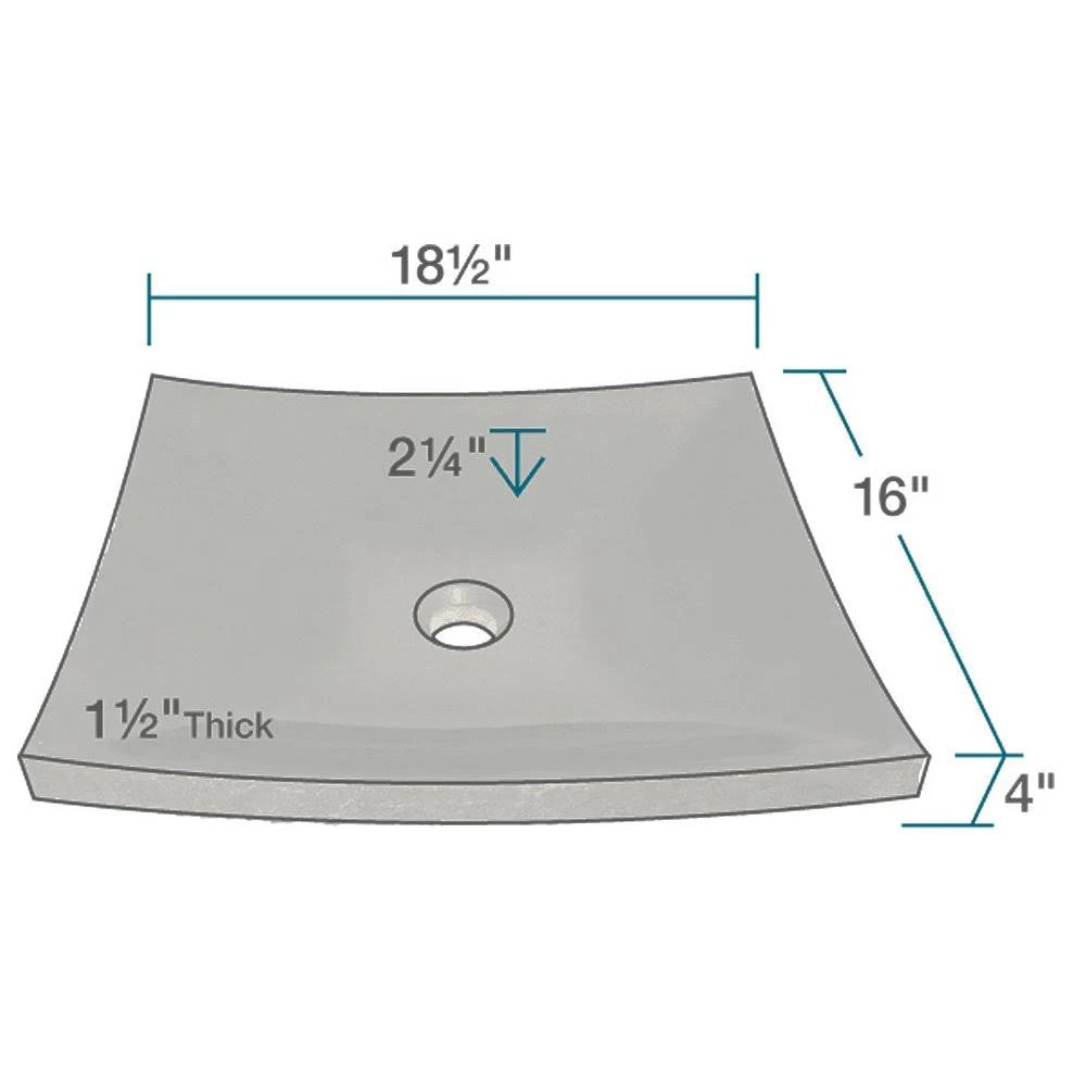 Black Granite Vessel Sink T26132