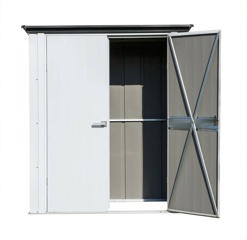 Patio Shed Flute Grey and Anthracite X11217