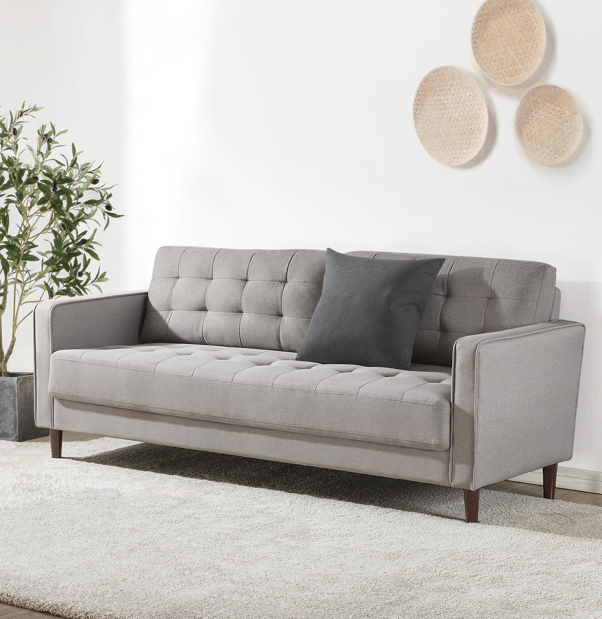Stone Grey Sofa Couch P480230