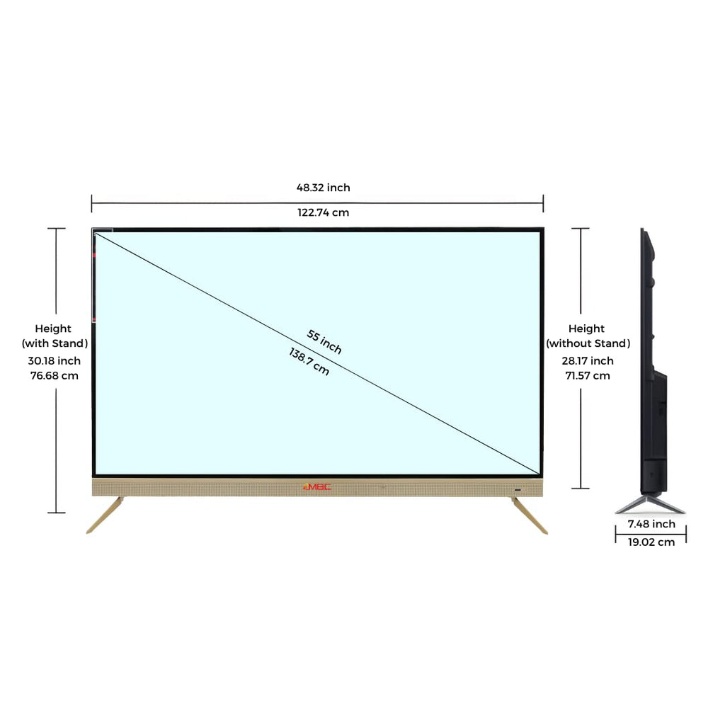 55 inches HD Smart LED TV Q4878