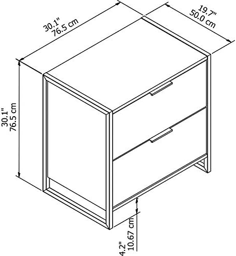 2 Drawer Lateral File Cabinet O538
