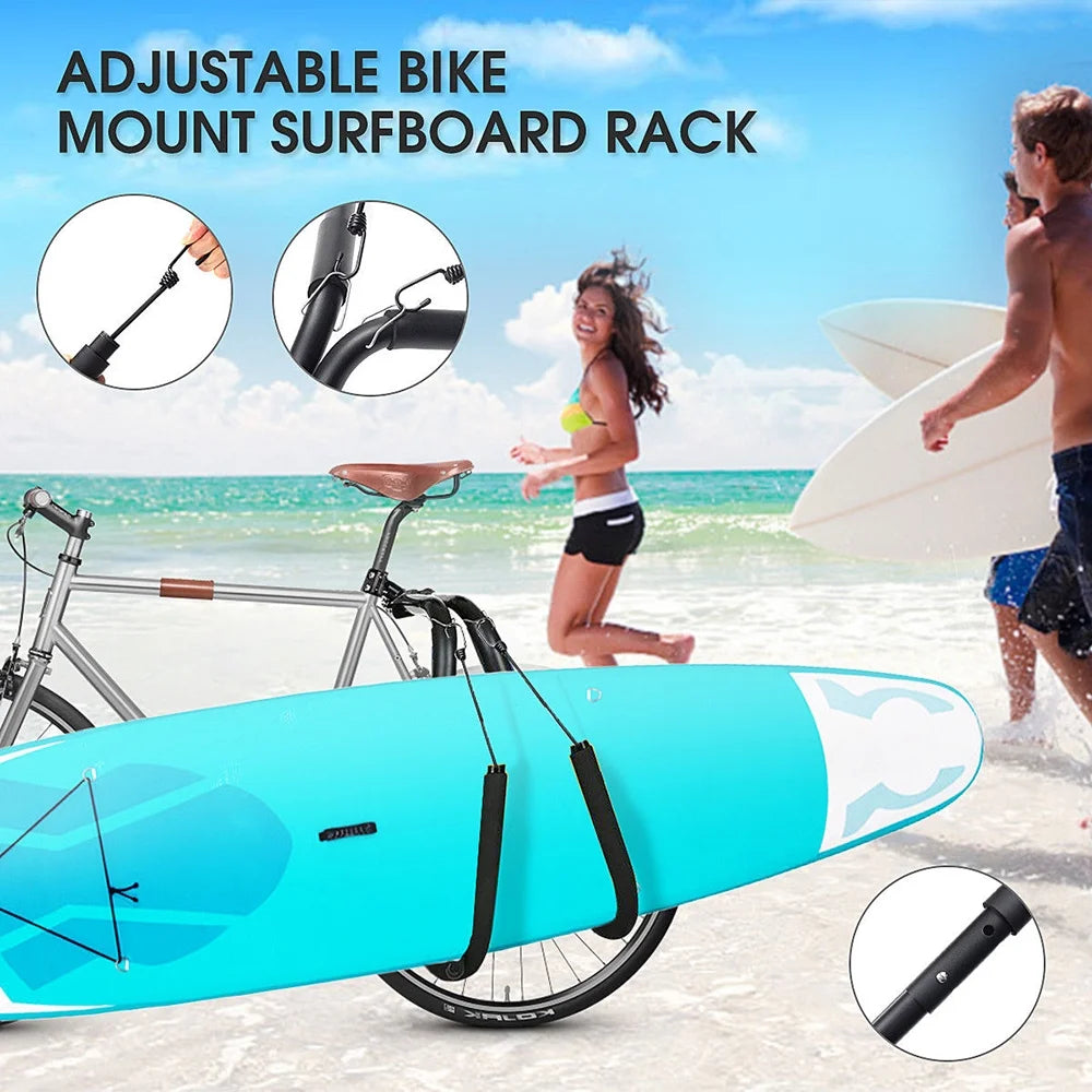 Surfboard Bicycles Carrier Rack Bike Skimboard Holder P975121