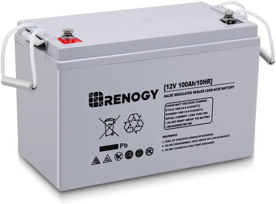 12 Volt 200Ah Deep Cycle AGM Battery F1956