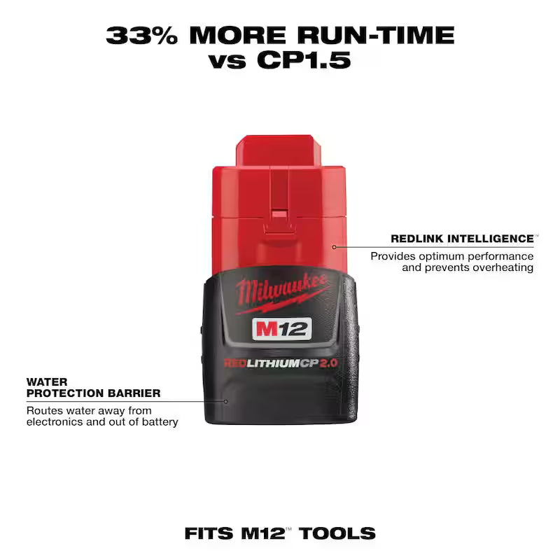 12-Volt Cordless Electric Inflator Kit with Battery Packs and Charger A44434