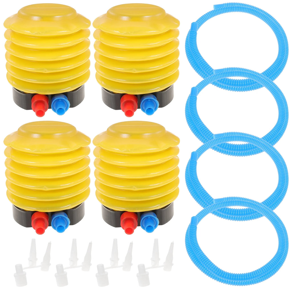 4Pcs Foot Pump Inflatable Pool Air Mattress Bed Float Beach Ball Pump F767033