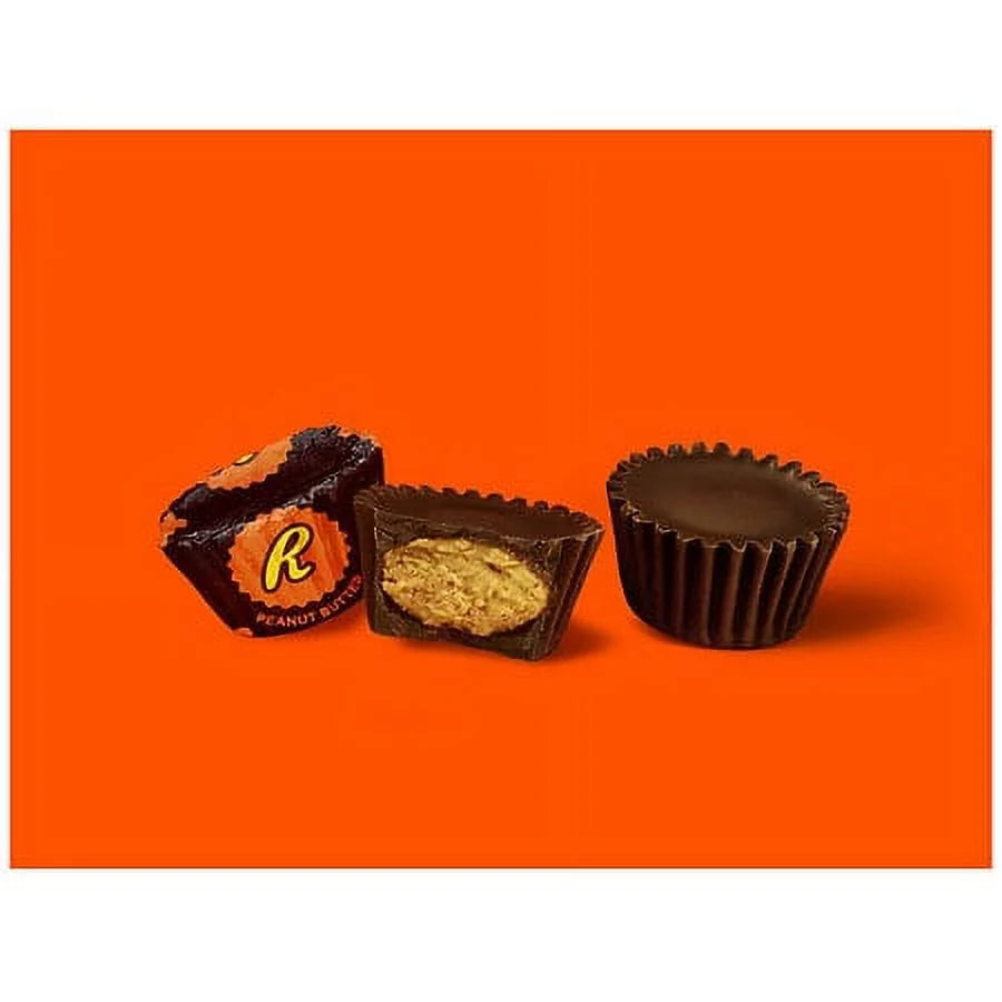 Dark Chocolate Peanut Butter Cups Candy 10.2oz Pack of 2 X1718