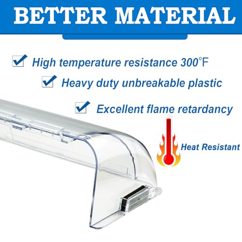 2 Pack Clear Adjustable Magnetic Vent Deflector Q580972