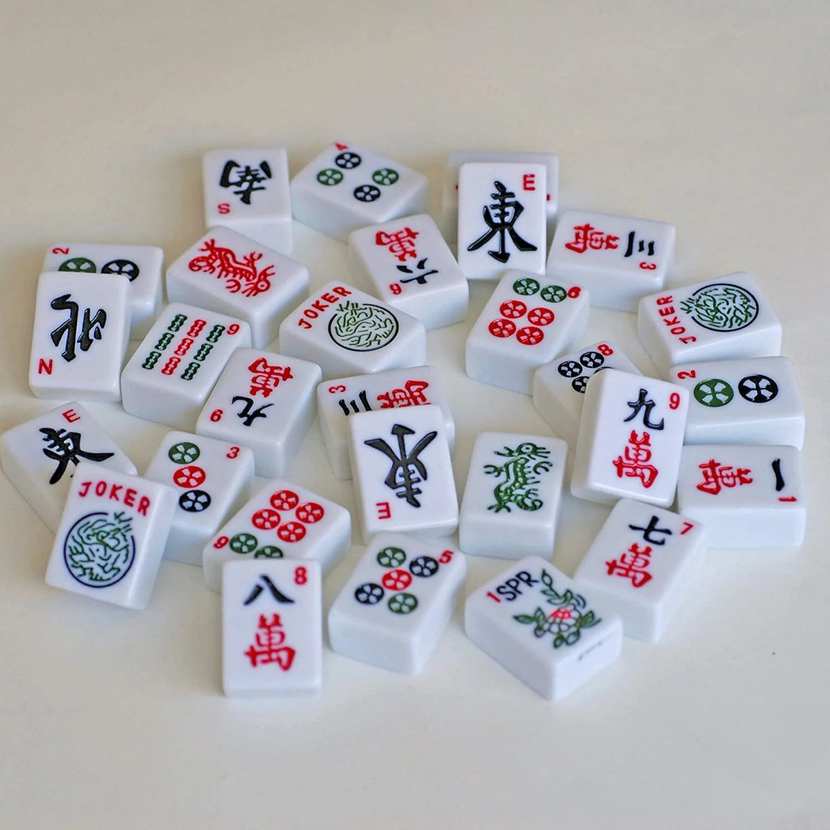 Aluminum & Black Mahjong M314