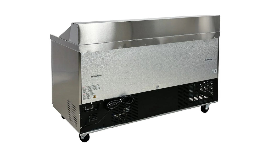 60 in. Commercial Two Door Sandwich Prep Table Refrigerator, 15 Cu. ft. X540