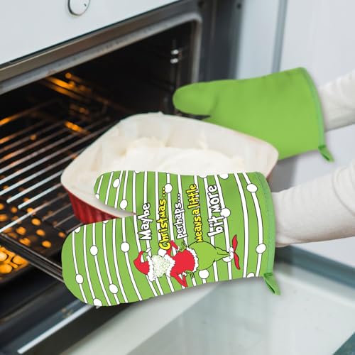 Christmas Oven Mitts Pot Holder 2Pcs S32124