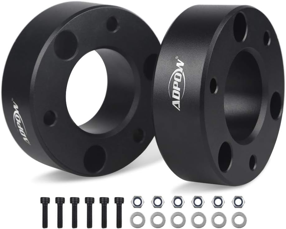 2.5" Front Leveling Lift Kit for Chevy GMC Silverado 1500 / Sierra 1500 2007-2019 Pickup, Pack of 2 G156