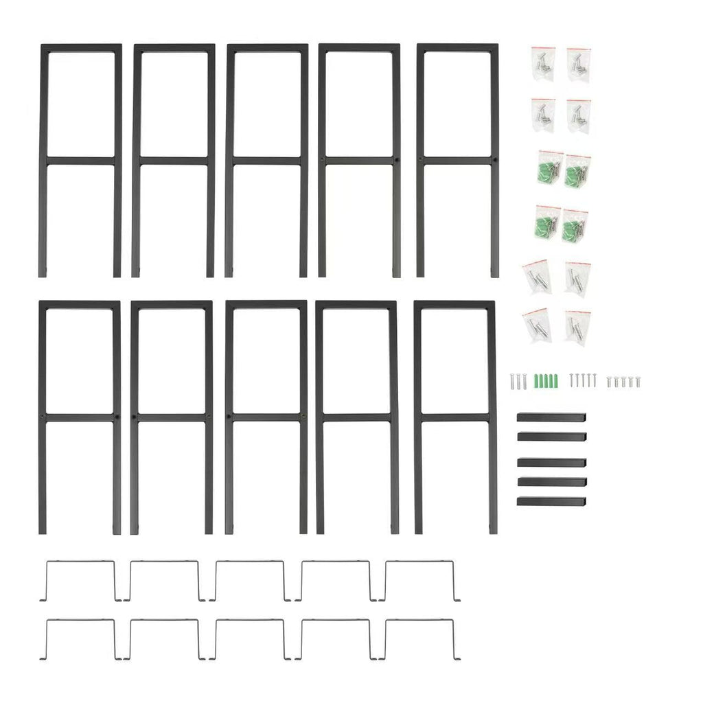 Wall Mount 34 Inch Media Storage Rack Q91514