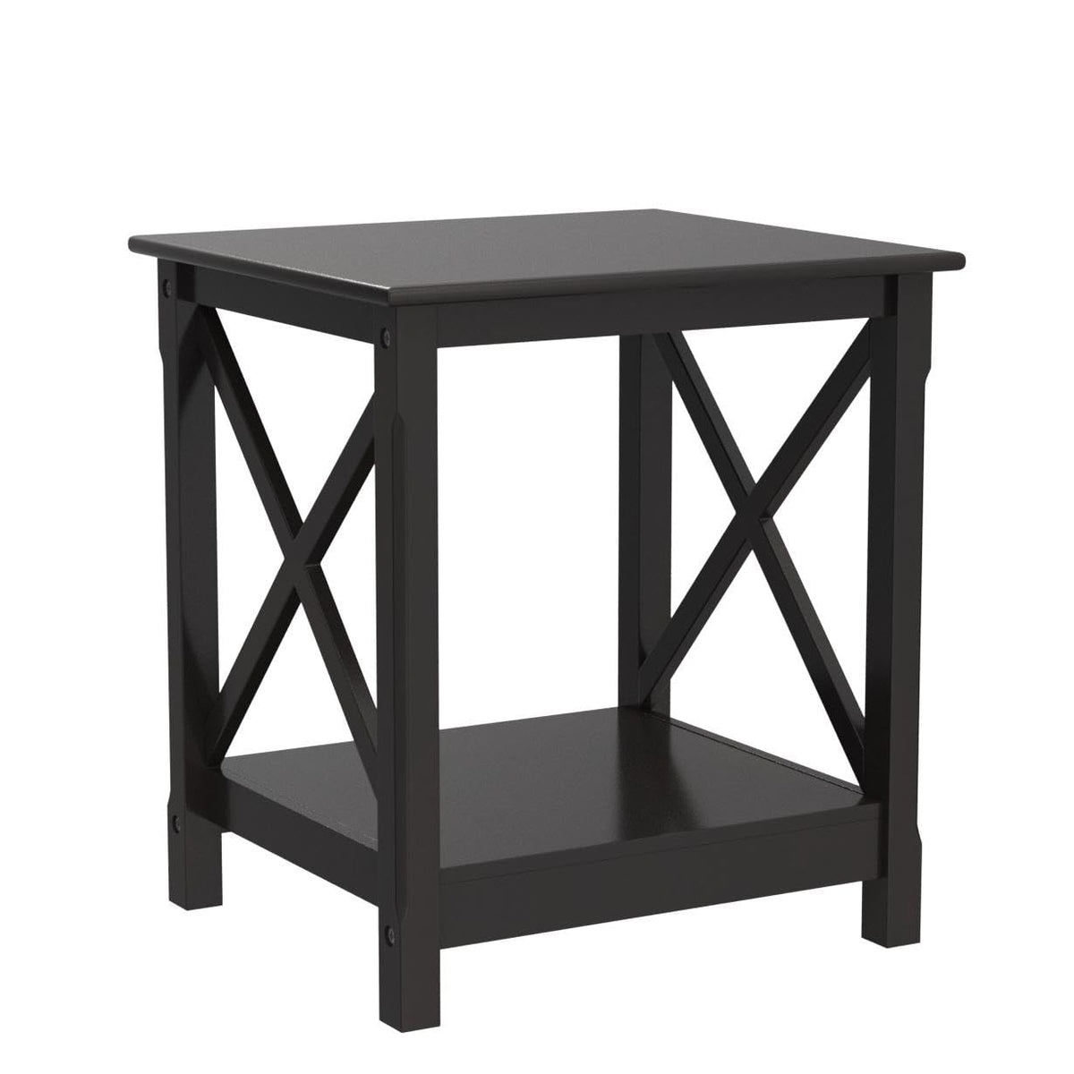 Espresso 20 x 18 Inch End Table Set of 2 R90058