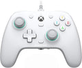 Wired Gamepad with Hall Effect Joysticks and 3.5 mm Audio Jack White T479